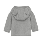 HUTTEliHUT - Bawełniana kurtka z uszkami Light Grey Melange