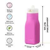 Omie - OmieBottle silikonowy bidon dla dzieci, Pink