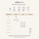 Snuz - SnuzPouch Baby Sleeping Bag - 0-6 months 1.0 Tog - śpiworek do spania, sand/cloud