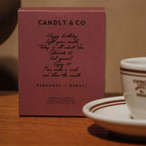Candly&Co - Świeca zapachowa No.5 Bergamotka/Neroli, Happy Birthday