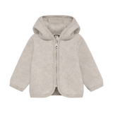 HUTTEliHUT - Kurtka z uszkami, wełna merino, Camel Melange