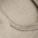 HUTTEliHUT – Kominiarka z długimi uszami, wełna merino, Camel Melange