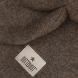 HUTTEliHUT – Kominiarka z długimi uszami, wełna merino, Brown Melange