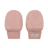 HUTTEliHUT - Rękawiczki niemowlęce z wełny merino, mahogany rose