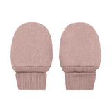 HUTTEliHUT - Rękawiczki niemowlęce z wełny merino, mahogany rose