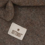 HUTTEliHUT – Kominiarka z uszkami, wełna merino, Brown Melange