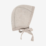 HUTTEliHUT - Czapka niemowlęca z wełny merino, Camel Melange