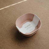 Mushie - Miseczki Square Blush 2 szt.