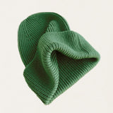 HVID - Czapka Beanie z wełny merino Fonzie, grass