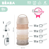 Beaba - Pojemniki na mleko w proszku (4 komory)