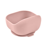 Beaba - Silikonowa miseczka z przyssawką, Cotton candy