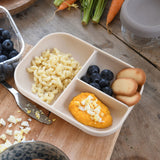 Beaba - Silikonowy trójdzielny talerz z przyssawką Clay