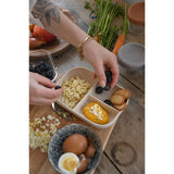 Beaba - Silikonowy trójdzielny talerz z przyssawką Clay