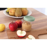 Beaba - Szklany słoiczek z zamknięciem 250 ml, Sage green