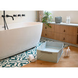 Beaba - Składana wanienka Cameleo Pop Up Bath, Green Blue