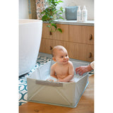 Beaba - Składana wanienka Cameleo Pop Up Bath, Green Blue