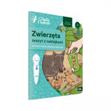 Zeszyt z naklejkami: Zwierzęta 3+