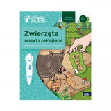 Zeszyt z naklejkami: Zwierzęta 3+