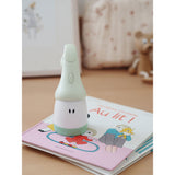 Beaba - Lampka nocna LED przenośna z latarką Pixie, sage green