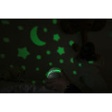 Beaba - Projektor gwiazd z pozytywką i czujnikiem płaczu Pixie, Sage green