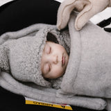 Zaffiro - Śpiworek wełniany Mini Sierra 0-18M, grey