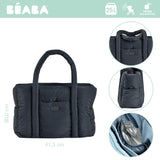 Beaba - Torba dla mamy Puffy Paris, Dark heather grey