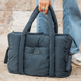 Beaba - Torba dla mamy Puffy Paris, Dark heather grey