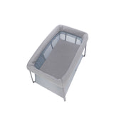 Beaba - Łóżeczko turystyczne 3w1 Eazy sleep, Heather grey / Pebble