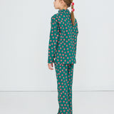 Tinycottons - Spodnie Mini Mushrooms Rib Pant
