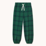 Tinycottons - Spodnie dresowe Green Check Sweatpant