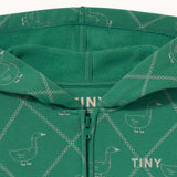 Tinycottons - Rozpinana bluza z kapturem Geese Hoodie