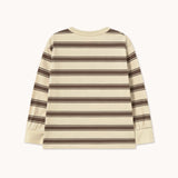 Tinycottons - Bluzka z długim rękawem Retro Stripes Sleeve Tee