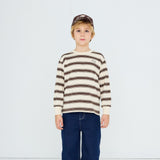 Tinycottons - Bluzka z długim rękawem Retro Stripes Sleeve Tee
