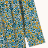 Tinycottons - Sukienka z długim rękawem Flower Pattern Rib Mockneck Dress