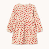 Tinycottons - Sukienka z długim rękawem Mini Mushrooms Rib Dress