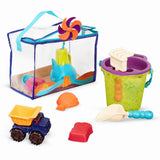 B. Toys - Zestaw akcesoriów plażowych w torbie Beach Bag, niebieski