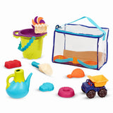 B. Toys - Zestaw akcesoriów plażowych w torbie Beach Bag, niebieski