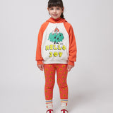 BOBO CHOSES - Bluza z kapturem Hello Joy ranglan sleeves