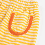 BOBO CHOSES - Yellow Stripes terry cloth harem pants