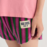 BOBO CHOSES - Striped terry cloth shorts