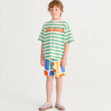 Bobo Choses - Color all over swim board shorts