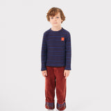 BOBO CHOSES - Bluzka Funny Face embroidery