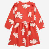 BOBO CHOSES - Sukienka Freedom Bird all over ruffle