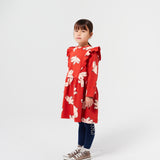 BOBO CHOSES - Sukienka Freedom Bird all over ruffle