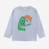 BOBO CHOSES - Bluzka z długim rękawem Hug Hairy Monster T-shirt