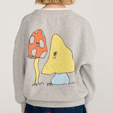 BOBO CHOSES - Bluza Mush Monster Duo sweatshirt