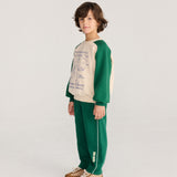 BOBO CHOSES - Bluza Mr. Footish raglan sweatshirt