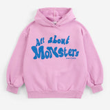 BOBO CHOSES - Bluza z kapturem All About Monsters hoodie