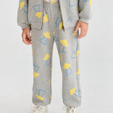 BOBO CHOSES - Spodnie dresowe Pixel Abduction all over jogging pants