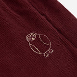 BOBO CHOSES - Spodnie Curious Owl corduroy pleated pants